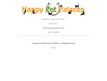 Tablet Screenshot of happypetpalaces.com